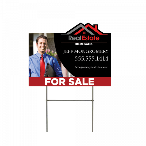 Real-estate lawn sign