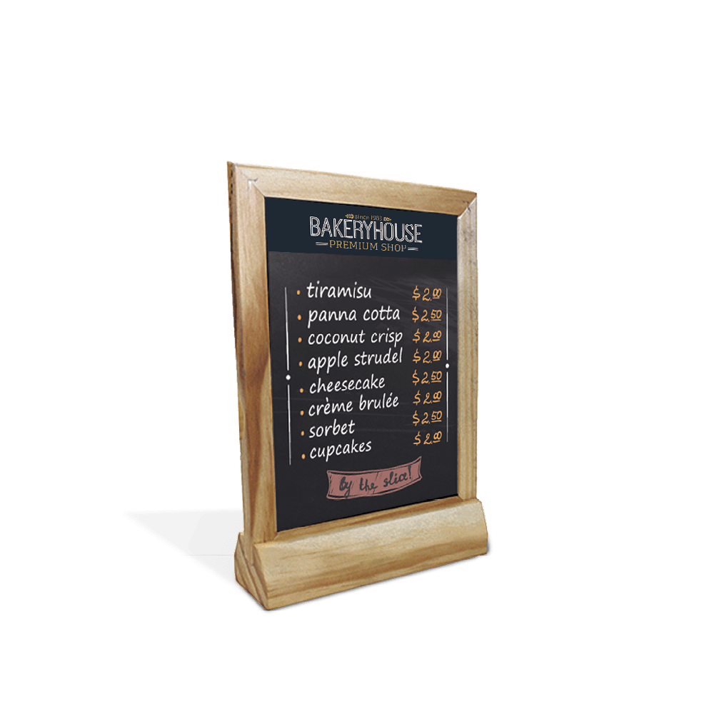 Table Topper Chalk Sign