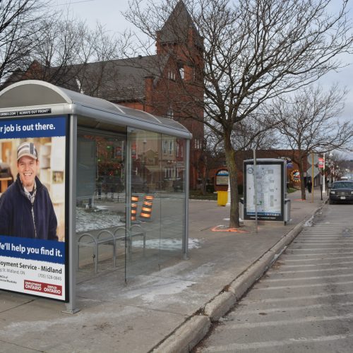 Curbex Branded Bus Shelter